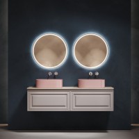 Мебель для ванной комнаты Sancos Very 160 doha soft, столешница бежевая TT160A2, раковина CN6052MP