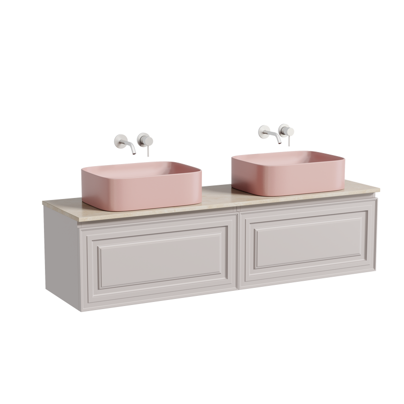 Мебель для ванной комнаты Sancos Very 160 doha soft, столешница бежевая TT160A2, раковина CN6052MP