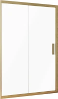 Душевая дверь в нишу Kubele DE019 D2-MAT-BR 180 см, профиль бронза