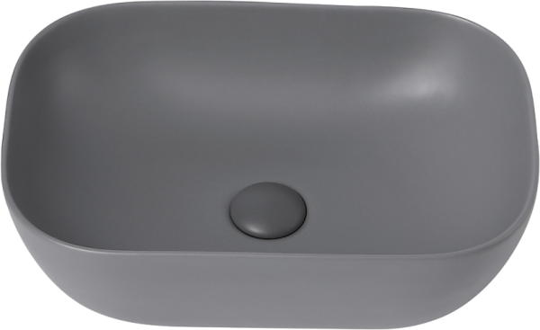 Накладная раковина Abber Rechteck AC2200MG матовая серая