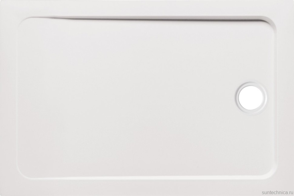 Поддон для душа Jacob Delafon Flight E62450 120х80 с сифоном