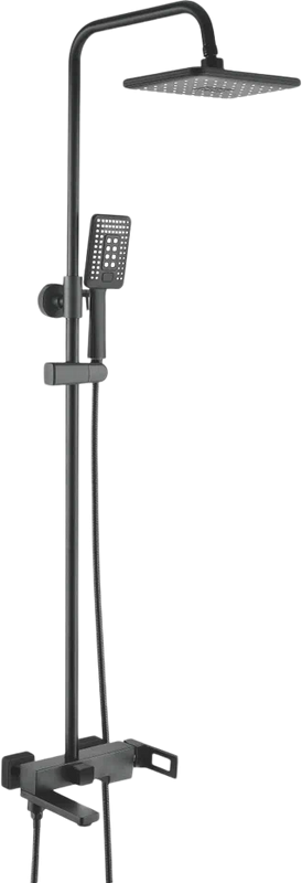 Душевая стойка Shevanik S9036H черная