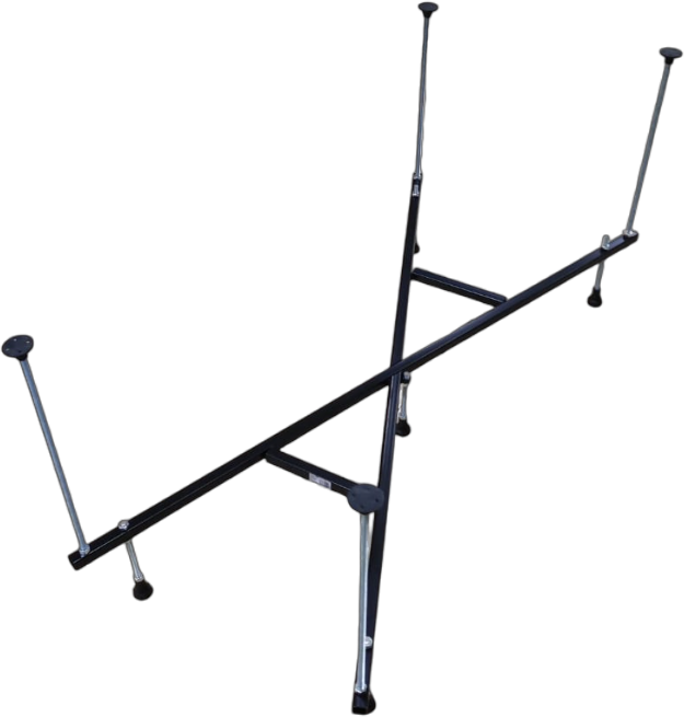 Акриловая ванна EUROLUX Miamika 180x80 см, пристенная, белая, с каркасом