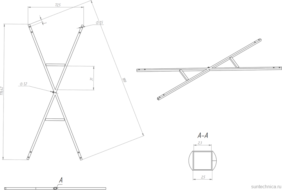 Акриловая ванна EUROLUX Miamika 180x80 см, пристенная, белая, с каркасом