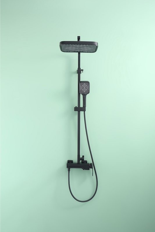 Душевая стойка Raglo R02.24.06 черный