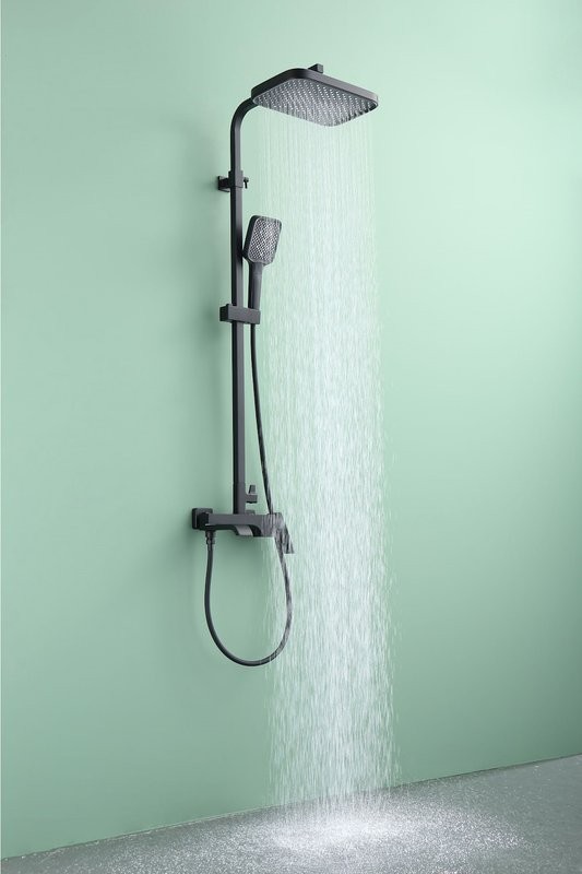 Душевая стойка Raglo R02.24.06 черный