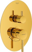 Душевой комплект Shouder Rogen 0254106 С ВНУТРЕННЕЙ ЧАСТЬЮ, с изливом, золото