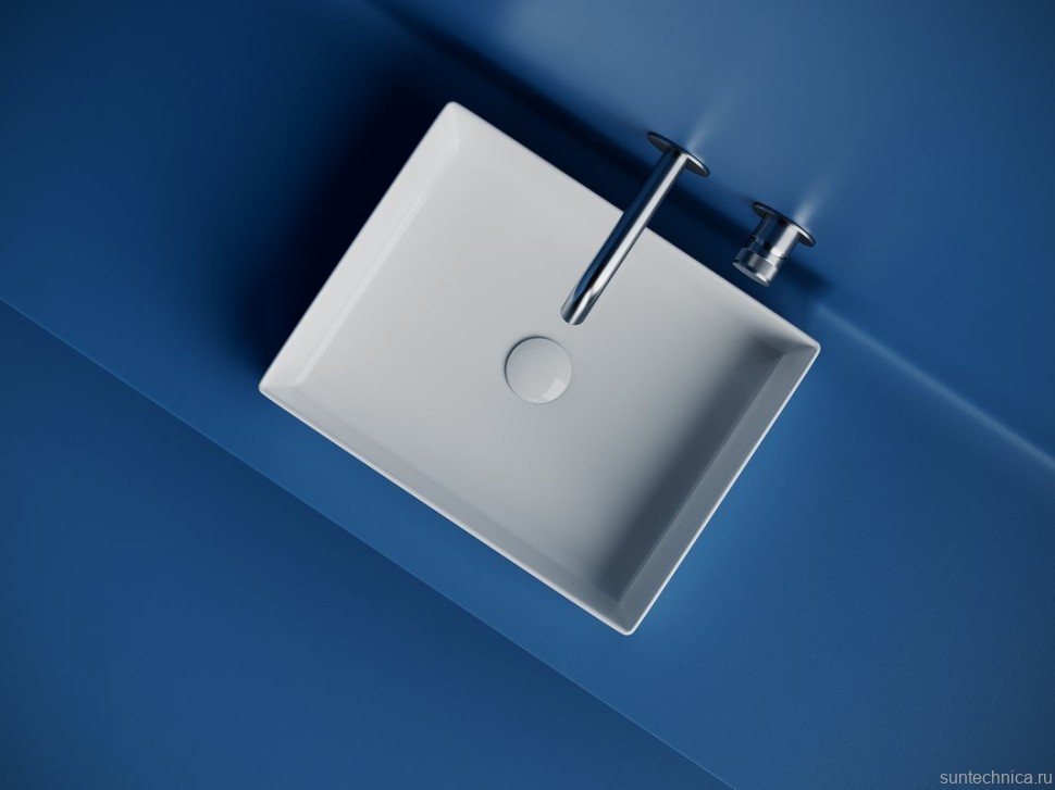 Накладная раковина Ceramicanova Element CN6069 белая глянцевая