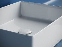Накладная раковина Ceramicanova Element CN6069 белая глянцевая