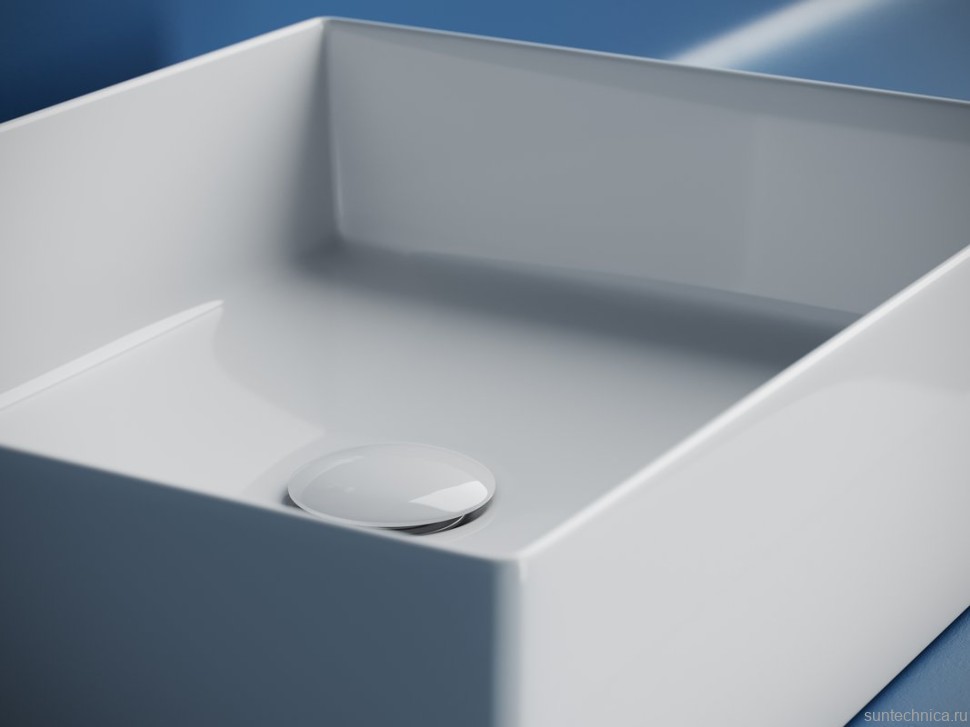 Накладная раковина Ceramicanova Element CN6069 белая глянцевая