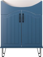 Тумба с раковиной DIWO Сочи 65 синяя