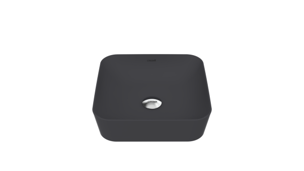 Накладная раковина Creavit Ultra UL040-00AM00E-0000 антрацит