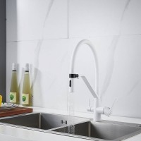 Смеситель для кухни Shevanik S278C белый