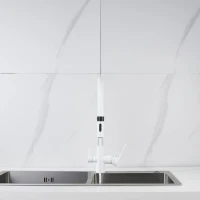 Смеситель для кухни Shevanik S278C белый Смеситель для кухни Shevanik S278C белый