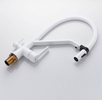 Смеситель для кухни Shevanik S278C белый