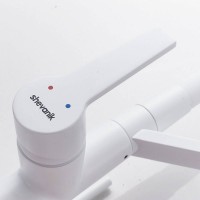 Смеситель для кухни Shevanik S278C белый