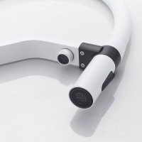 Смеситель для кухни Shevanik S278C белый