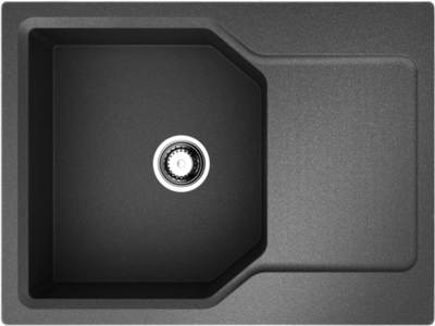 Комплект Мойка Omoikiri Yonaka 65-BL черная + Смеситель Umi BL черный