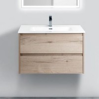 Мебель для ванной комнаты BelBagno Kraft 80 rovere galifax bianco