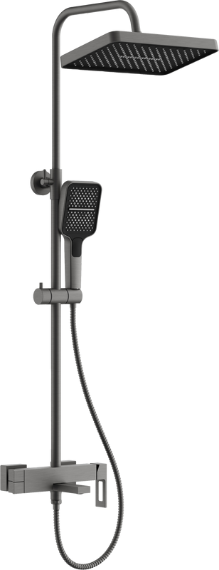 Душевая стойка BELZ B658 B24658-3 оружейная сталь