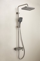 Душевая стойка BELZ B658 B24658-3 оружейная сталь