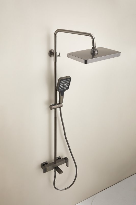 Душевая стойка BELZ B658 B24658-3 оружейная сталь