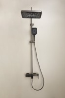 Душевая стойка BELZ B658 B24658-3 оружейная сталь