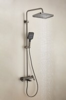 Душевая стойка BELZ B658 B24658-3 оружейная сталь