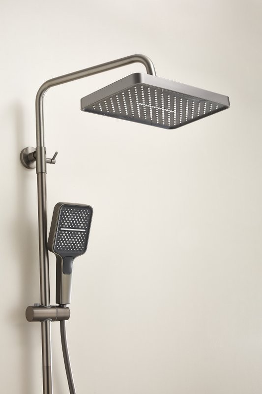 Душевая стойка BELZ B658 B24658-3 оружейная сталь