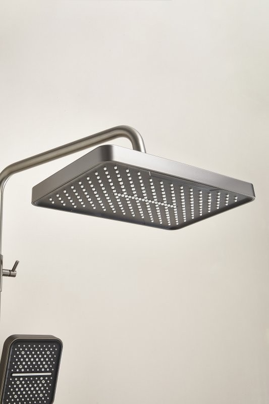 Душевая стойка BELZ B658 B24658-3 оружейная сталь