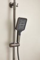 Душевая стойка BELZ B658 B24658-3 оружейная сталь