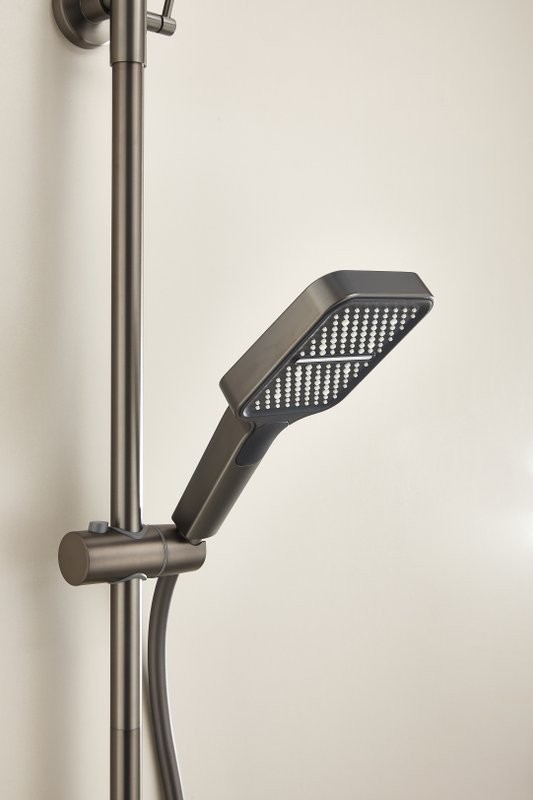 Душевая стойка BELZ B658 B24658-3 оружейная сталь