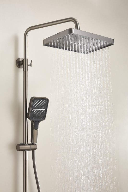 Душевая стойка BELZ B658 B24658-3 оружейная сталь