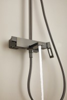 Душевая стойка BELZ B658 B24658-3 оружейная сталь