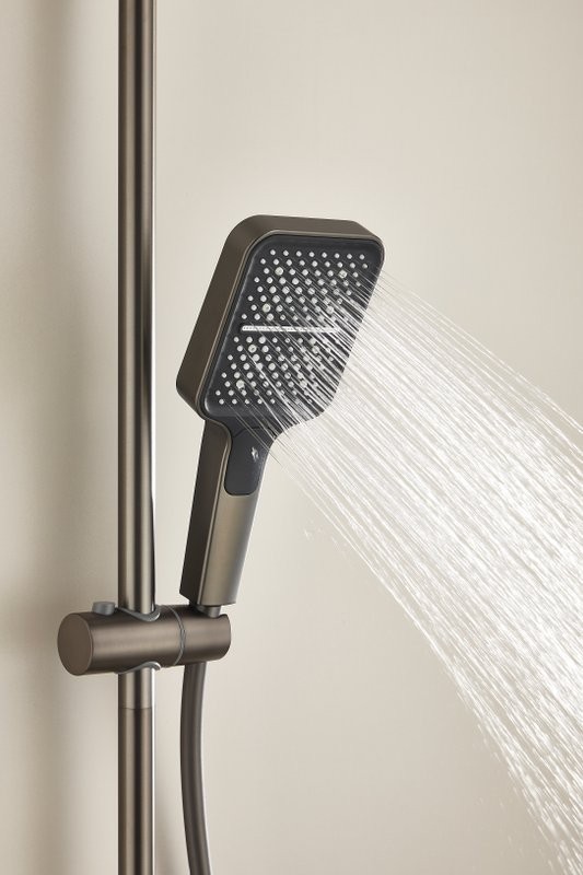 Душевая стойка BELZ B658 B24658-3 оружейная сталь