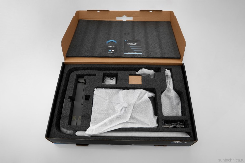 Душевая стойка BELZ B658 B24658-3 оружейная сталь