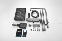 Душевая стойка BELZ B658 B24658-3 оружейная сталь