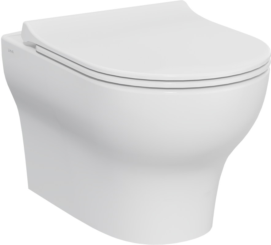 Комплект Унитаз подвесной VitrA Zentrum Round 7786B003-0075 безободковый + Крышка 801-003-019 с микролифтом + Инсталляция Grohe Rapid SL 38772001 3 в 1 с кнопкой смыва