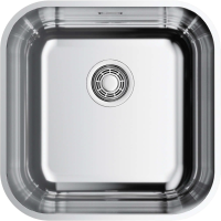 Комплект Мойка Omoikiri Omi 44-U/IF-IN Quadro нержавеющая сталь + Смеситель Blanco Mida Silgranit 524201