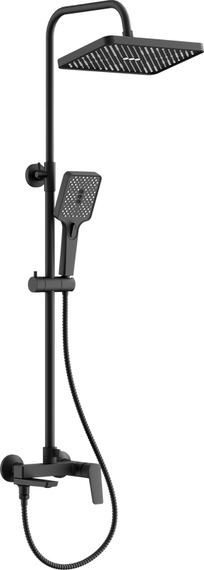 Душевая стойка BELZ B715 B24715-7 матовая черная