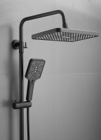 Душевая стойка BELZ B715 B24715-7 матовая черная