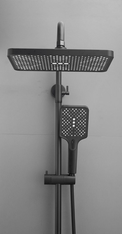 Душевая стойка BELZ B715 B24715-7 матовая черная