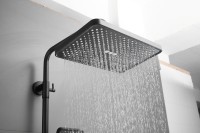 Душевая стойка BELZ B715 B24715-7 матовая черная