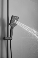 Душевая стойка BELZ B715 B24715-7 матовая черная