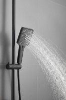 Душевая стойка BELZ B715 B24715-7 матовая черная