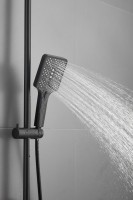 Душевая стойка BELZ B715 B24715-7 матовая черная