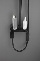 Душевая стойка BELZ B715 B24715-7 матовая черная