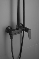 Душевая стойка BELZ B715 B24715-7 матовая черная