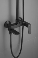 Душевая стойка BELZ B715 B24715-7 матовая черная