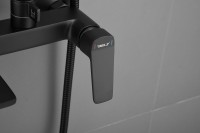 Душевая стойка BELZ B715 B24715-7 матовая черная